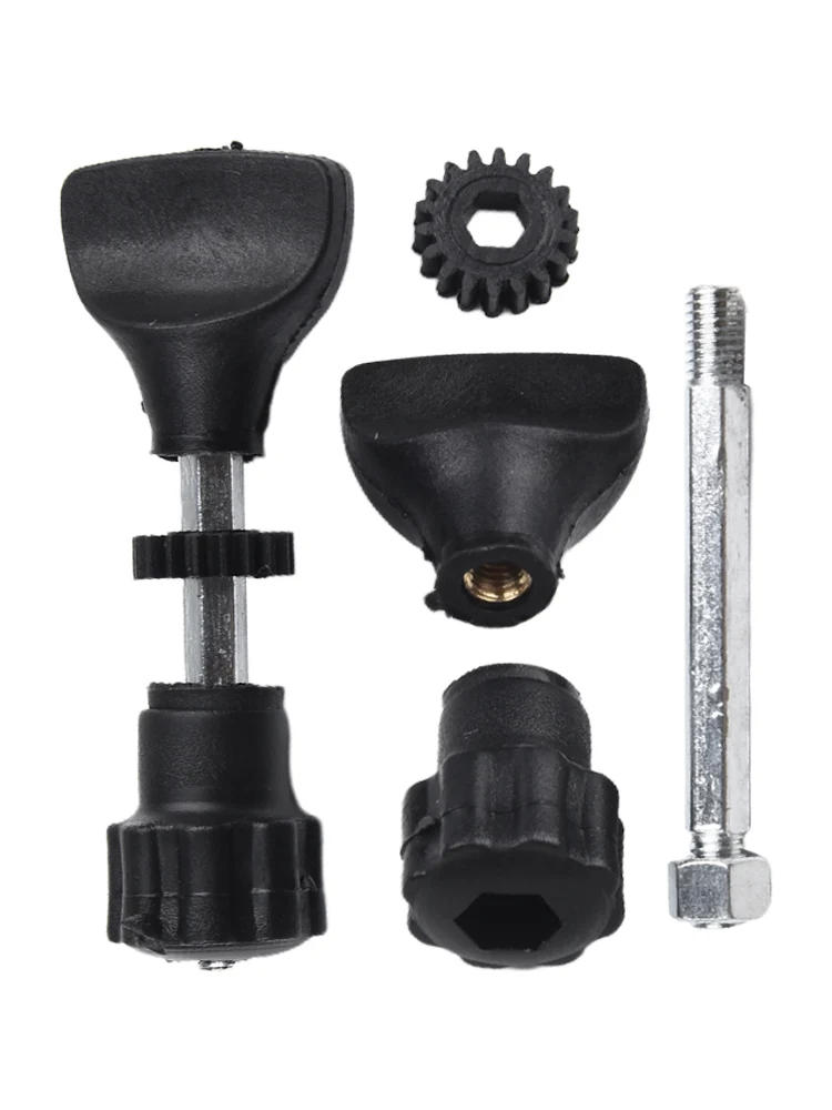 2PCS Wooden Router Base Trimming Milling Machine Electric Trimmer Machine Base Gear Screw Black Milling Machine Base Replacement