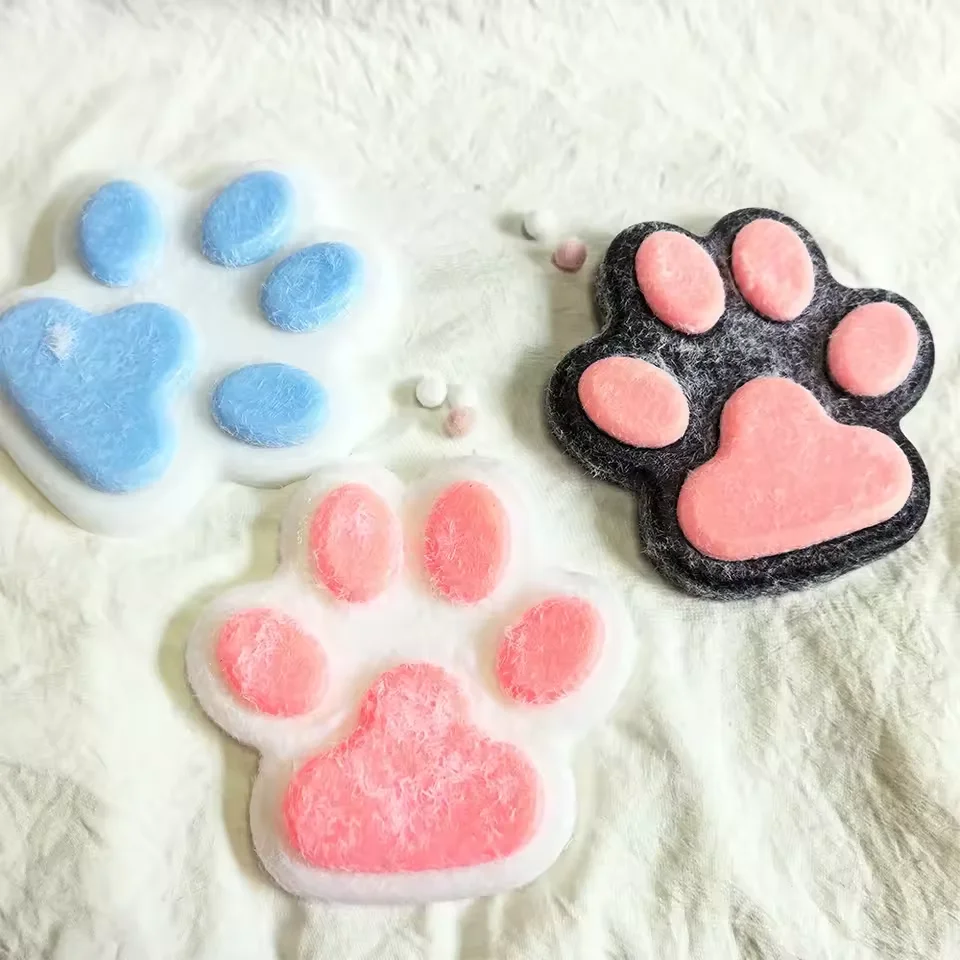 Large Cat Paw Squishy Fidget Toy Relief Relax Soft Squeeze Toy Pinch Decompression Slow Rebound Stress Relief Cute Cat Claw stress relief toys,mochi squishy toy,fidget toys