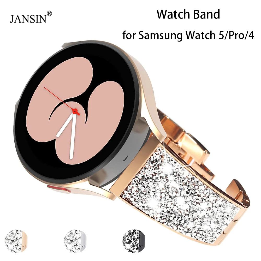 

Браслет для Samsung Galaxy Watch 4/5/pro Classic, металлический ремешок для наручных часов, 45 мм 44 мм 40 мм 42 мм 46 мм