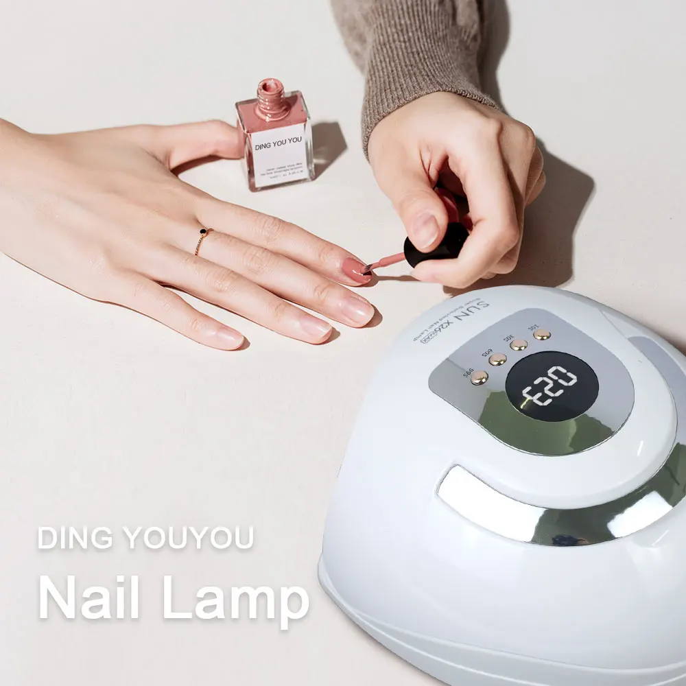 Professional Nail Dryer UV LED Lamp for Nails Gel Polish Dryer Light 81 LEDs Nail Art Accessories Curing Gel Toe Nails 6