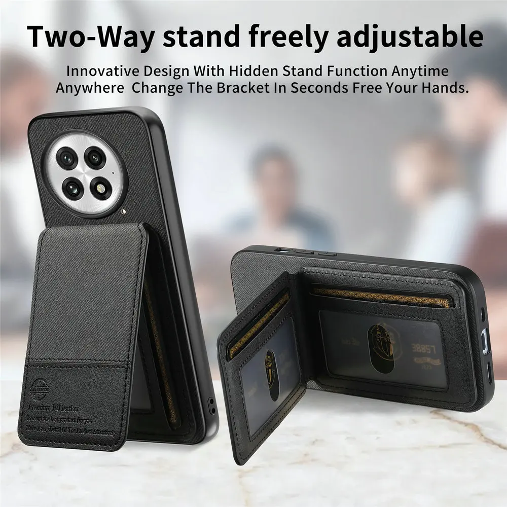 RFID Leather Card Phone Case with Magnetic Cover