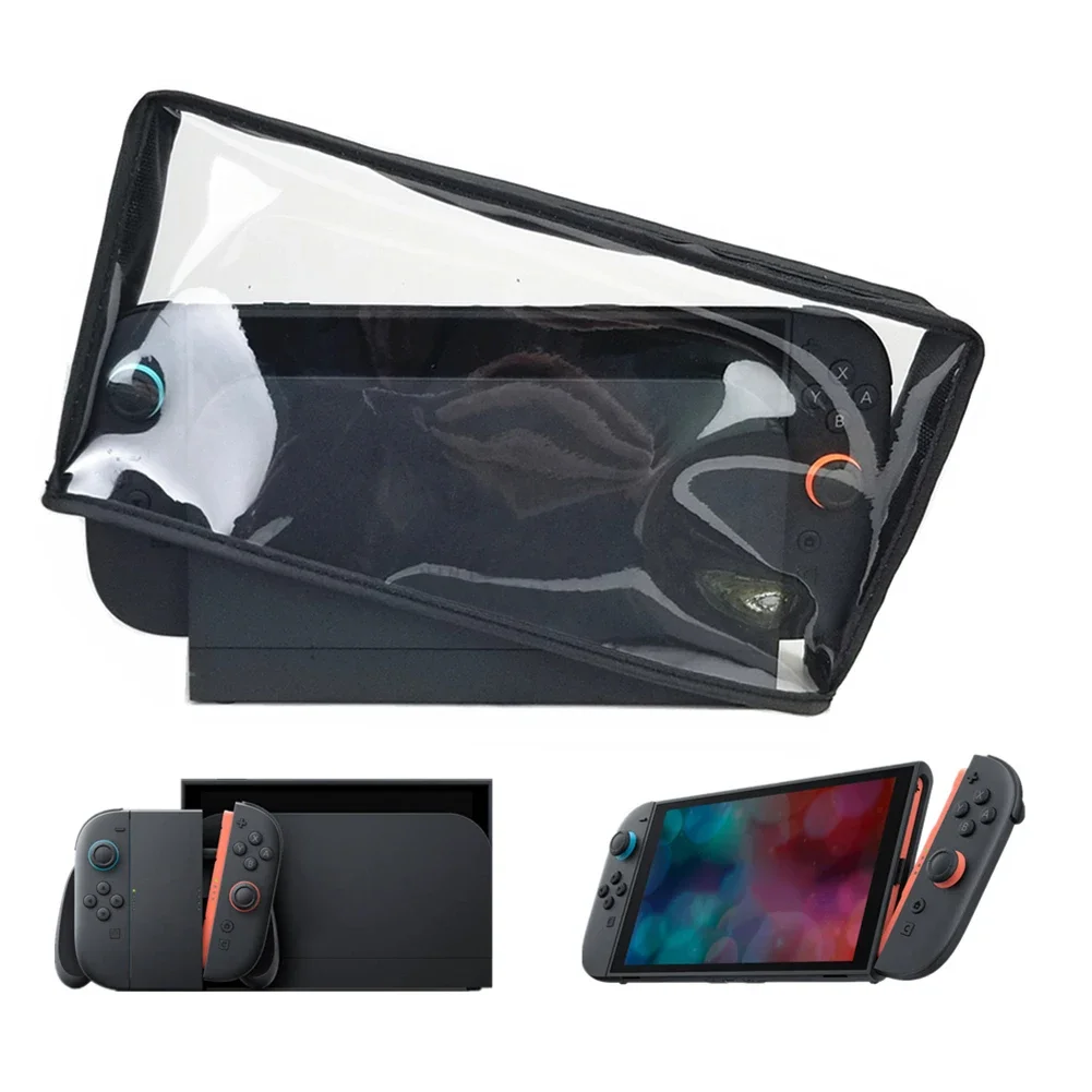 for Switch 2 Anti Scratch Dust Guard Waterproof Cover Sleeve Protective Cover for Switch 2 Console Protective Transparent Case