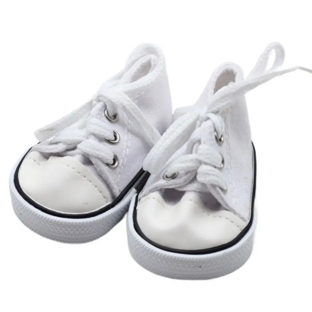 Doll Accessories Cute Doll Shoes Kawaii Mini BJD Doll Shoes 7CM Colorful Mini Casual Shoes Children Toy