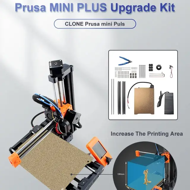Clone Prusa Mini 3D プリンターキット（PRUSA MK4と最近発表された3D 