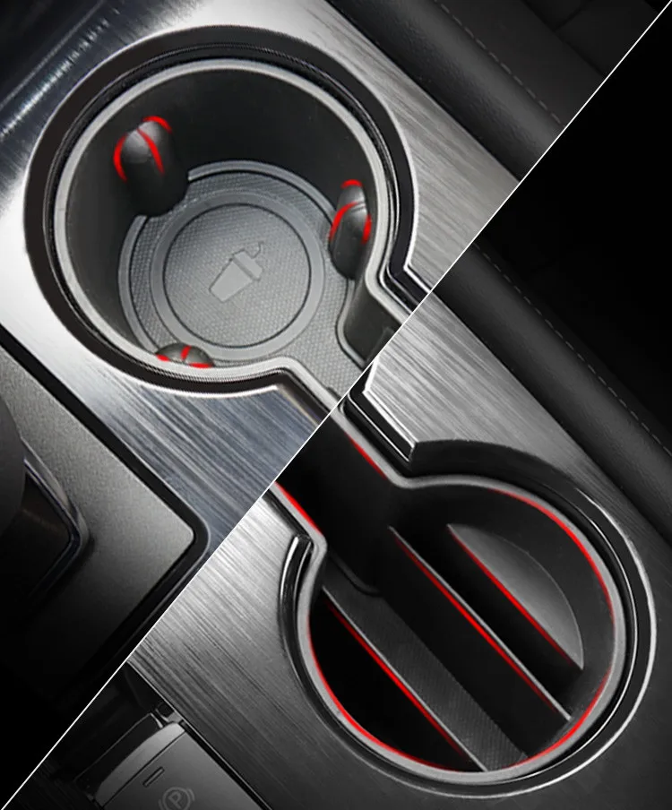 Car Cup Frame For Nissan T33 X-trail Water cup frame Car Mounted Central Control Water cup Partition Slot Fixed Water Slot