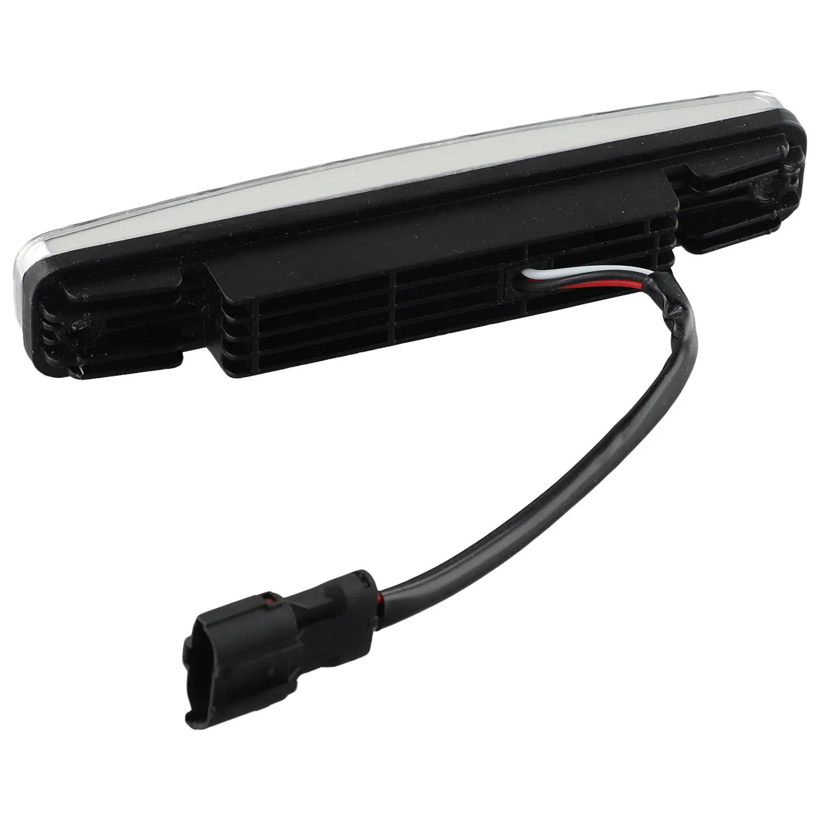 

2pcs 12V Car Daytime Running Light Super Bright 5 LED Aluminum Shell Waterproof Universal Pure White Light 6500K Car Lights