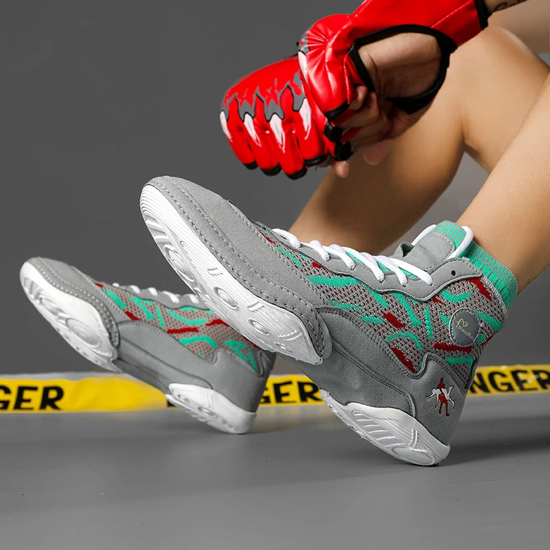Wrestling Shoes &ndash; High Traction Wrestling Shoes for Men, Women, Youth & Kids-Durable for Wrestling, Boxing, Weightliftin
