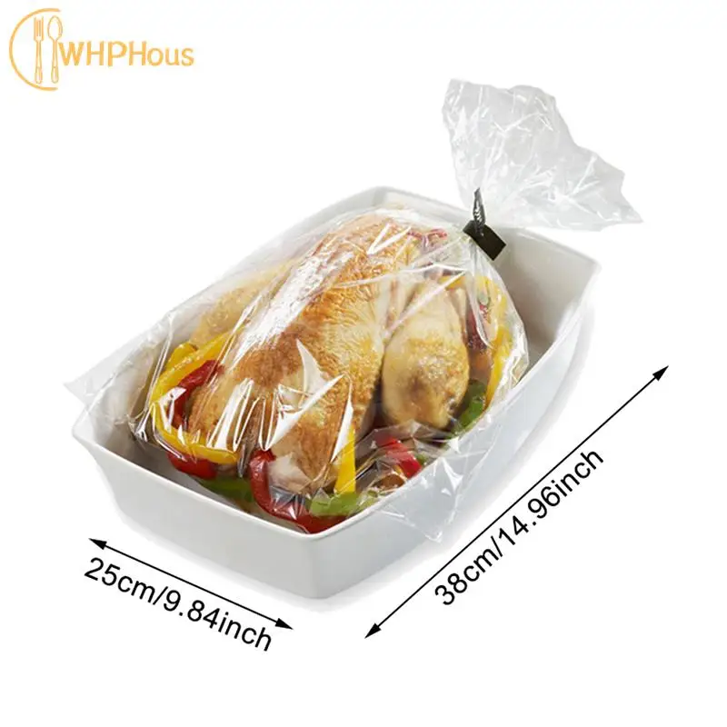 10/20pcs Turkey Bag Oven Roasting Bags Baking Sleeve Slow Cooker Turkey Baking Bag Crock Pot Liners