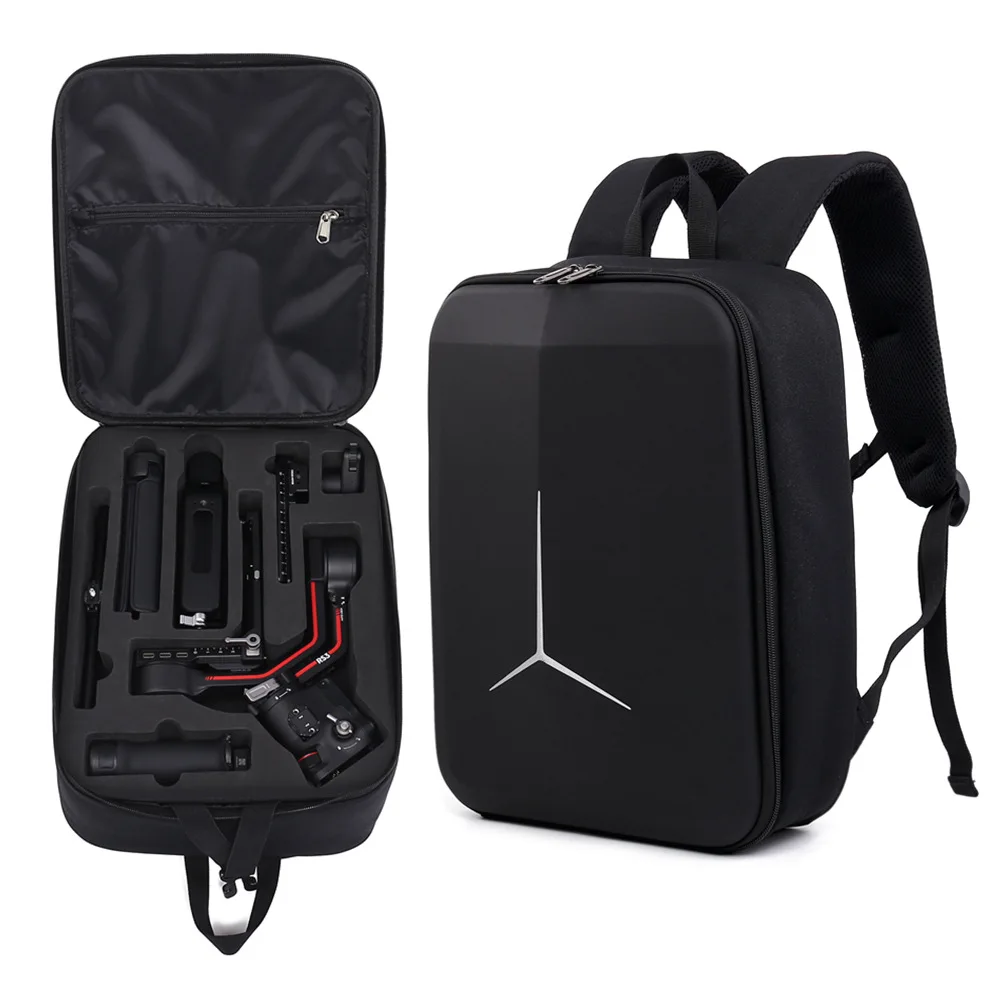 Sac rangement DJI RS 3 – Coque EVA+Nylon, bandoulière, 36x26.5x11.5 cm