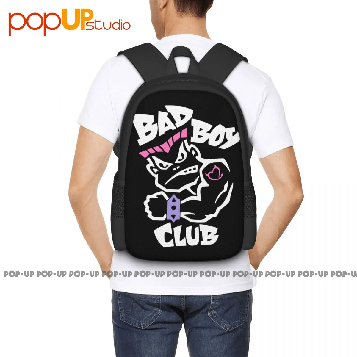 Bad Boys Club Tour 1990'S Style Backpack Large Capacity Bookbag