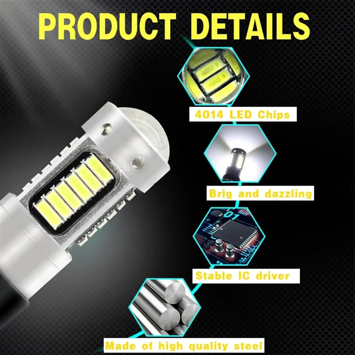 2pcs LED 자동차 앞 안개 전구 현대 산타페 Santafe 2006 2007 2008 2009 2010 2011 2012 자동 램프 액세서리