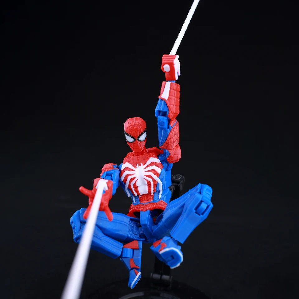 ダミー13 スパイダーマン 9L3D 多関節アクションフィギュア 3Dプリント