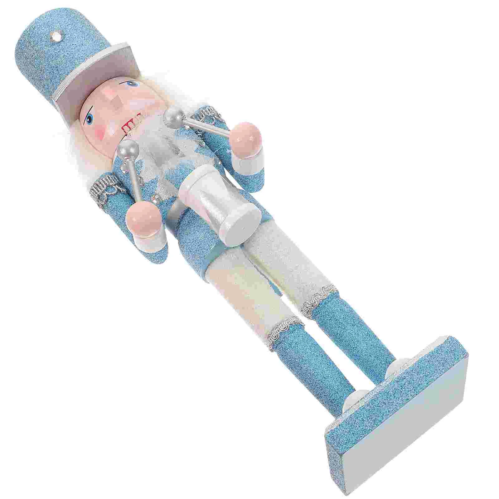 

Christmas Nutcracker Traditional Wooden Pink Nutcracker Ornament Holiday Nutcracker Soldier Figure Christmas Advent Nutcrackers