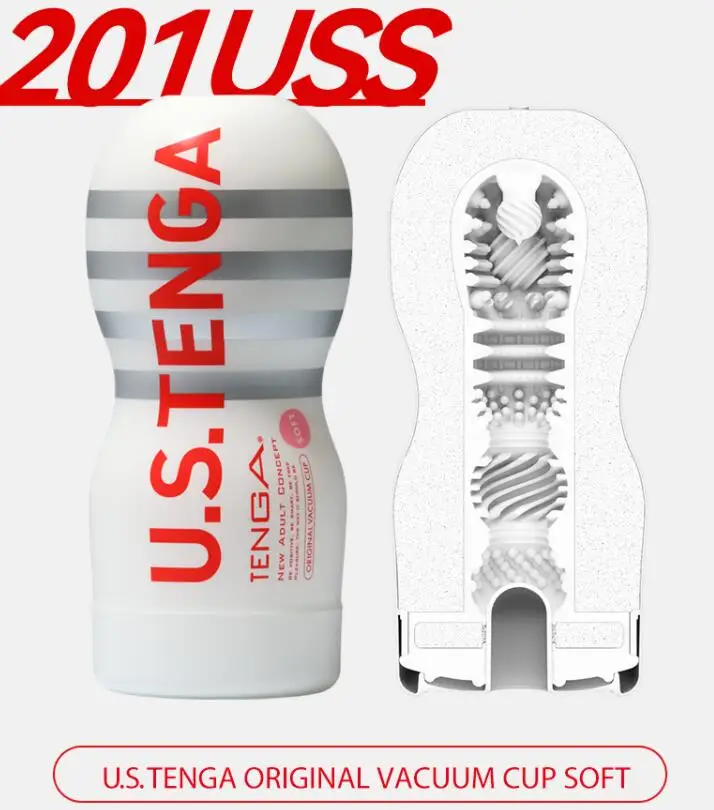 TENGA Male Real Vagina Masturbator Cup U.S. Large size Realistic Blowjob Pussy Sexy Vagina Pocket Stimulator adult Deep Throat