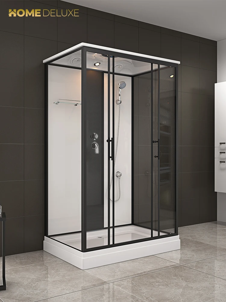 Shower room Integrated bathroom integrated household toilet partition finished rectangular mobile bath room shower