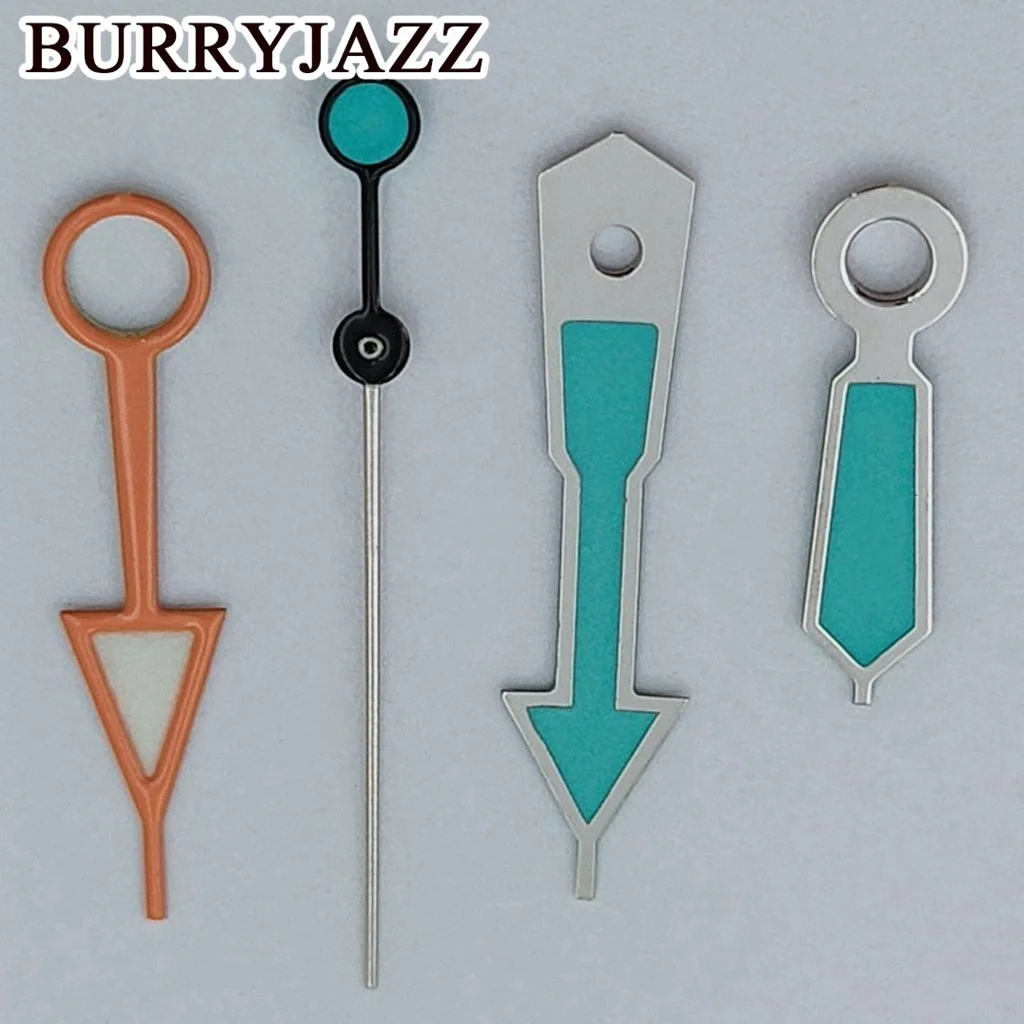 BurryJazz Multicolor Luminous GMT Watch Hands Collection
