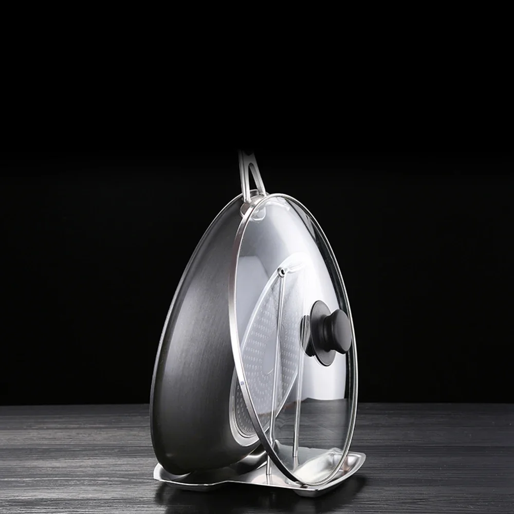 Stainless Steel Lid Holder 2