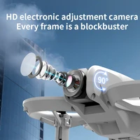 New H135 Mini Drone WIFI FPV Hover Professional 4K Camera Pocket Coloful Lights Dron Rc Plane Foldable Quadcopter RC Toys Gifts 3