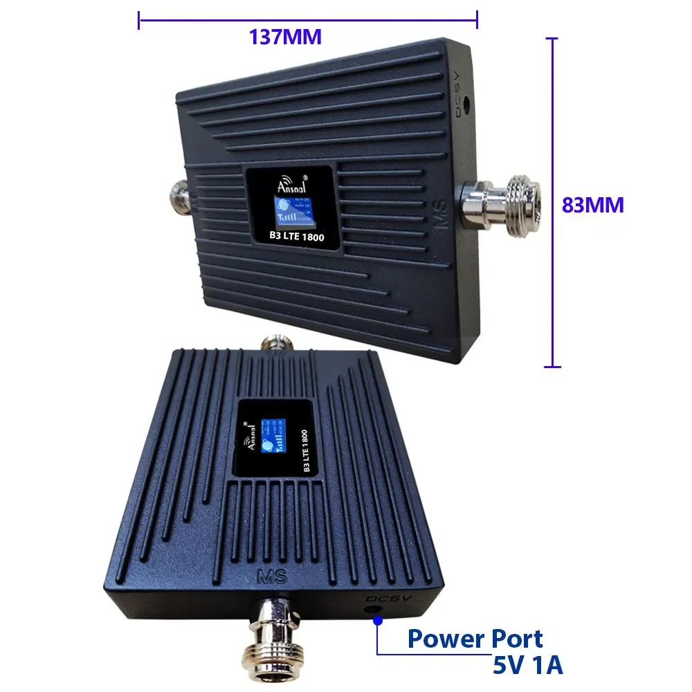 GSM Mobile Signal Booster Repeater, Cellular Amplifier, 1800MHz