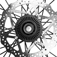 Kit de roues de vélo tout-terrain Ultra électrique 17 pouces, roues Ultra bee Supermoto avant 100/80-17/arrière 130/70-17, Kit de roues de rue 5