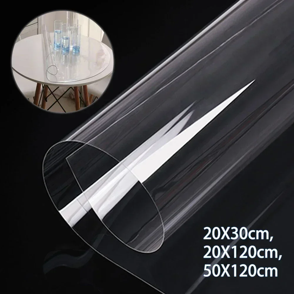 Transparent PVC Fabric Soft Glass Cloth Waterproof Flexible DIY Clear PVC Film Fabric Umbrella Bag Protective Craft Film vinyl fabric,vinyl sewing fabric