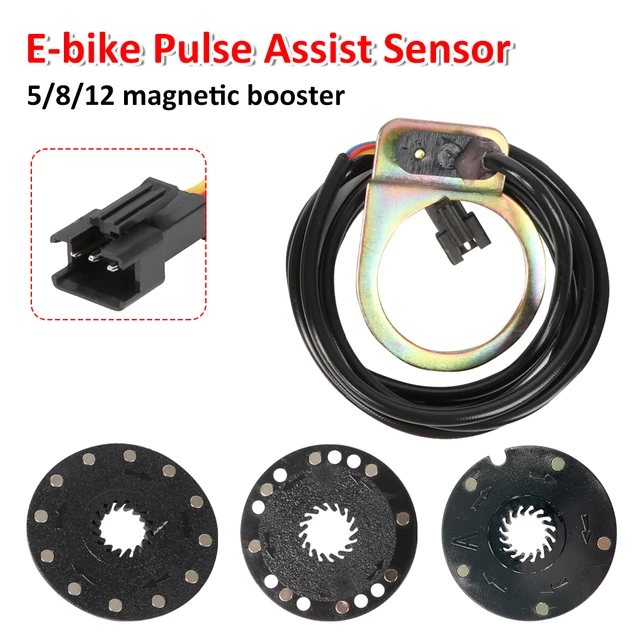 E Bike PAS Sensor Bike Pedal Assist Sensor 12 Magnet Double Hall Pedal  Assist Sensor Electric Bicycle Pulse Assist Sensor Parts - AliExpress