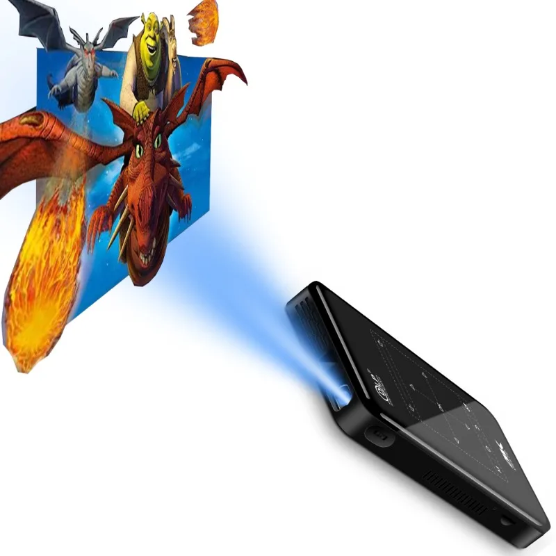 Flyin P09-Ii 2 + 32G Nativo Full Hd Dlp Led Wifi Mini Proiettore Portatil 4K Proiettore Tascabile Portatile Android