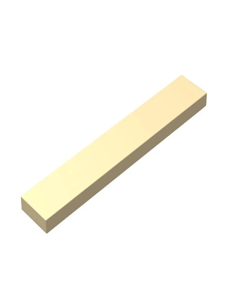 50 stücke DIY Bausteine Glatte 1x6 Figur Ziegel 11 Farben Pädagogisches Kreatives Spielzeug für Kinder Größe Kompatibel mit 6636 – Detail 3