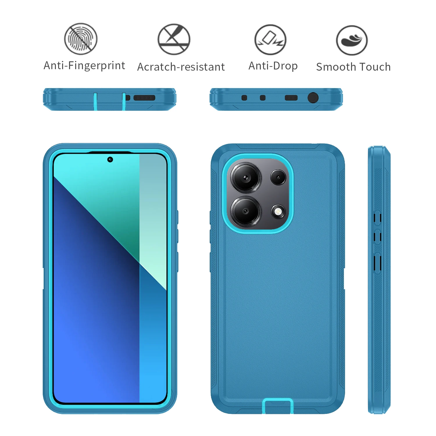 Heavy Duty Tough Armor Dustproof Defender Case