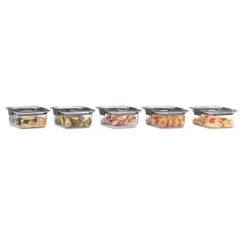 Clear Tritan Plastic Sealed Container Food Storage Containers Food Preservation Box Free Shipping Kitchen Storage & Organization 4
