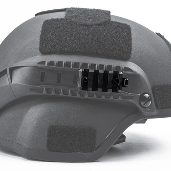 Clip per torcia tattica per casco Cursore per binario tattico multifunzionale Accessori per casco antiproiettile universale Clip per torcia