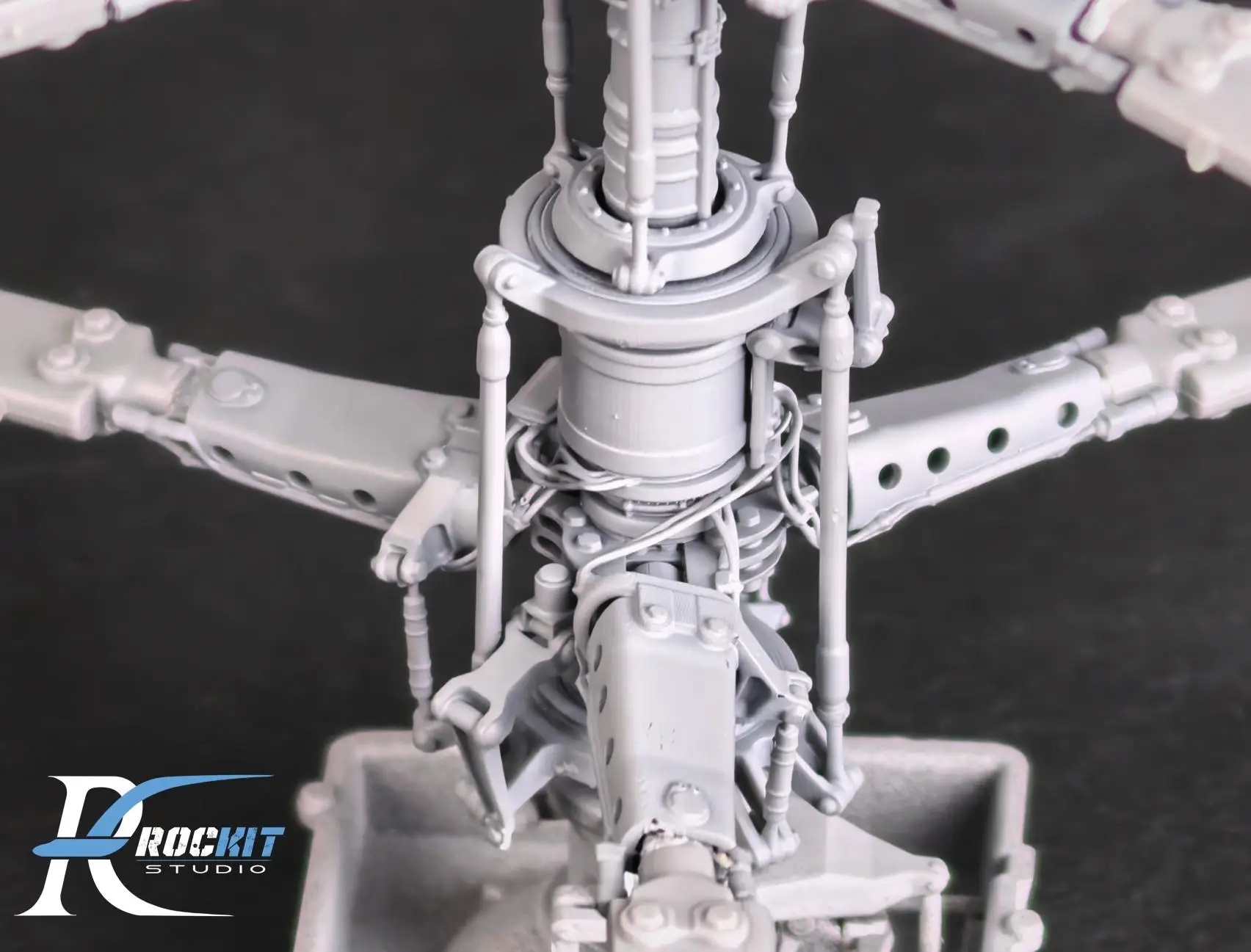 ROCKIT 480101 1/48 KA-52 Alligator Rotor Hub（For ZVEZDA) 3D
