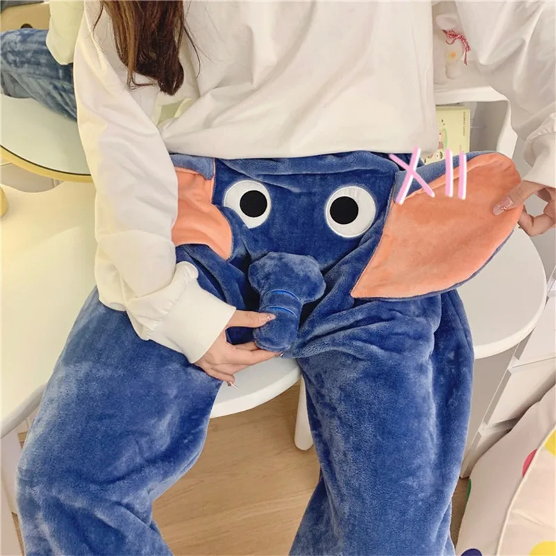 Women Pajama Pants Autumn And Winter Funny And Cute Couple