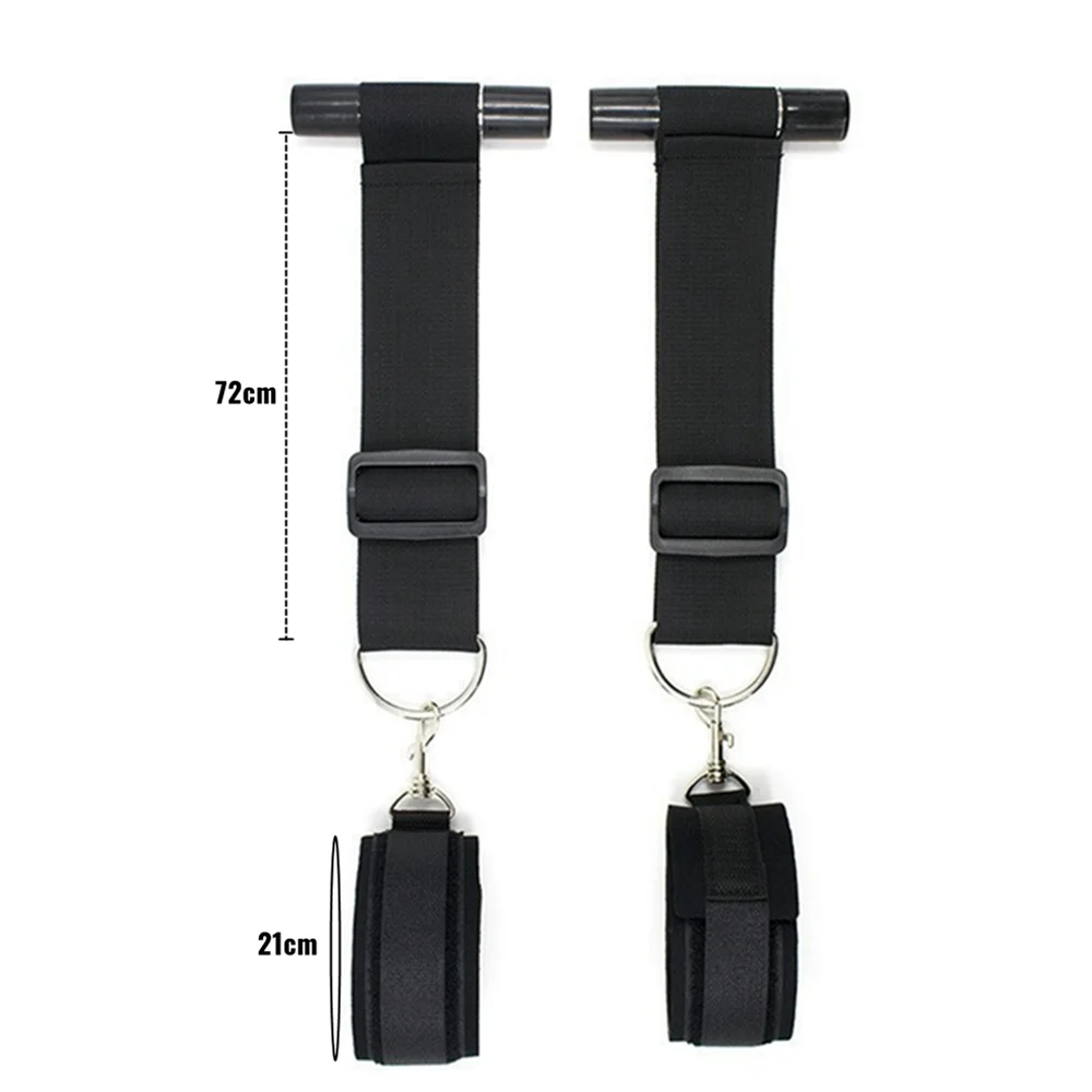BDSM Door Swing Sex Toys Bondage Slave Sex Slings Hanging Door Handcuffs Leg Restraints Spreader Adult Toy for Women Couple Game