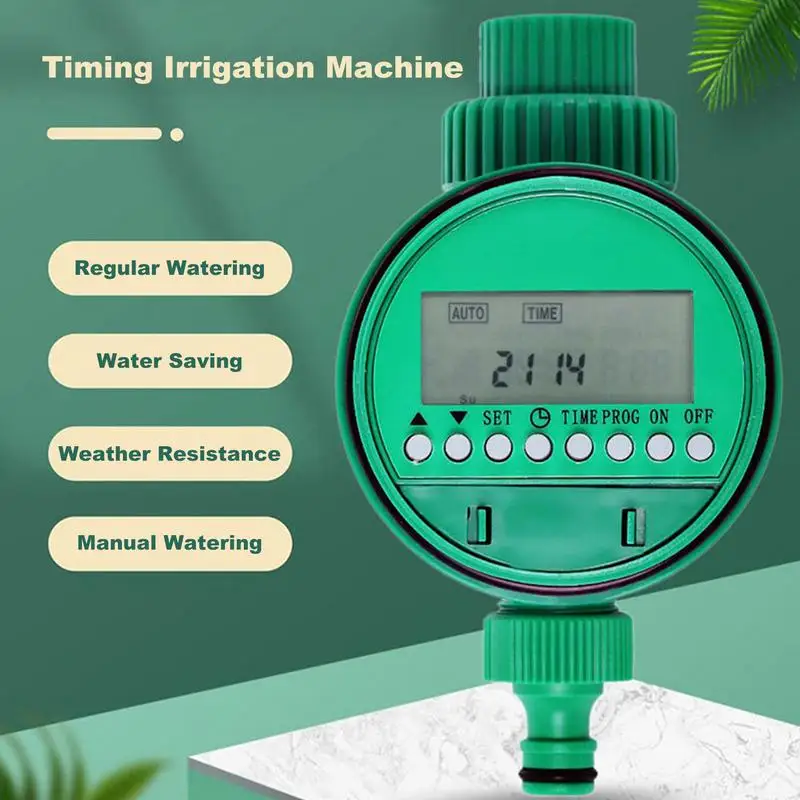 

Automatic Irrigation Timer Garden Water Control Device Sprinkler Timer Digital LCD Display Electric Irrigation Timer For Outdoor
