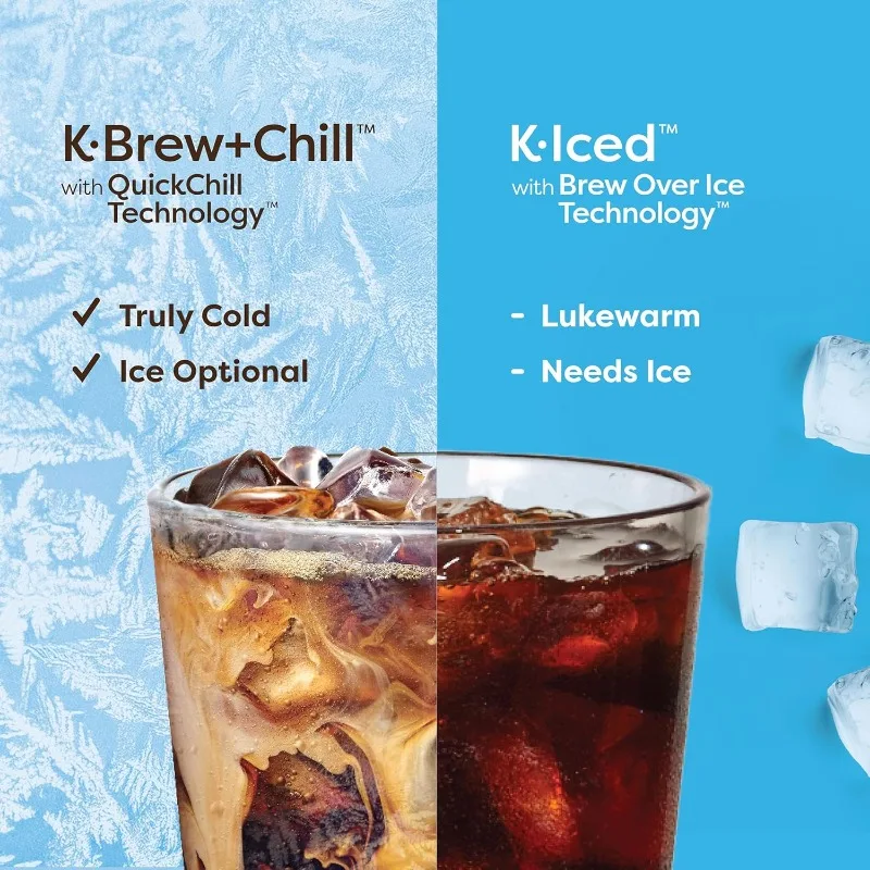 Keurig K-Brew+Chill Iced or Hot Single-Serve K-Cup Coffee Maker with MultiStream and QuickChill Technology, 70oz. 3