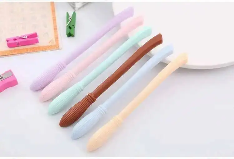 1 Stück Lytwtw's süßer kreativer Macarone-Himmelbesen, Kawaii-Cartoon, Schreibwarenmaterial, Büro, Schulbedarf, Geschenke, Gelstift – Detail 18