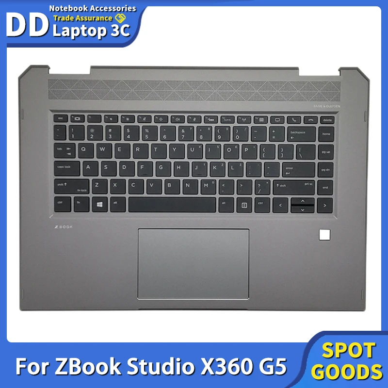 Nuova Tastiera Americana Originale Per Poggiapolsi Per Laptop Hp Zbook Studio X360 Serie G5 Con Tastiera Ad Hp Touc