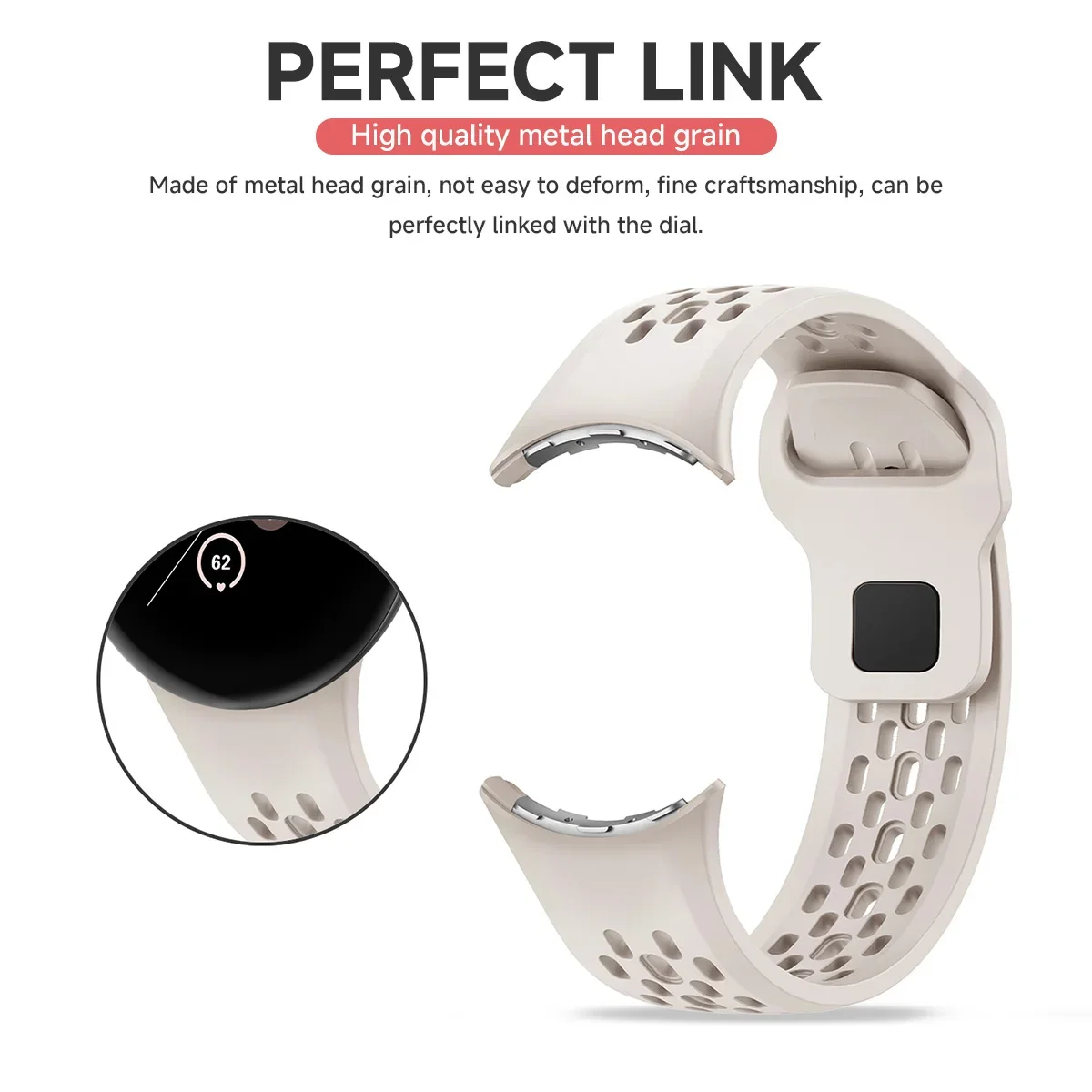 Breathable Silicone Sports Wristband