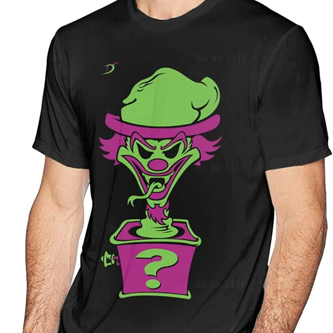 Icp Joker Card The Riddle Box Cotton Girocollo Comfort T-Shirt Oversize Con Grafica A Maniche Corte