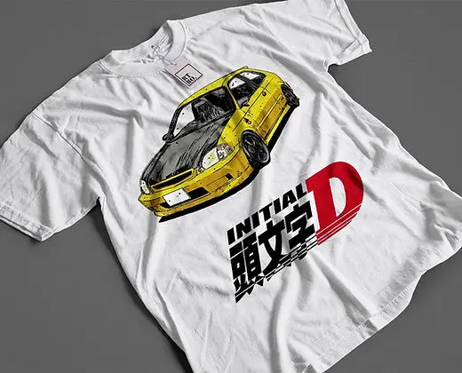 

Initial D cotton Anime Shirt