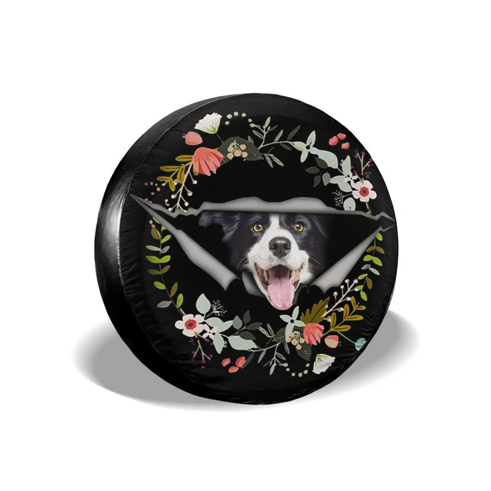 

Compass Tire Cover Universal Spare Wheel Tire Cover Wheel Covers for Trailer RV SUV Truck Camper Travel Trailer