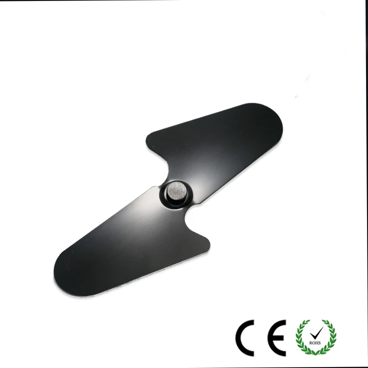 2/3/4/5/7 blades Stove Fan Blade replacement Aluminum alloy Fan Blades Fire Heat Power Saving Burner Fireplace Spare Parts