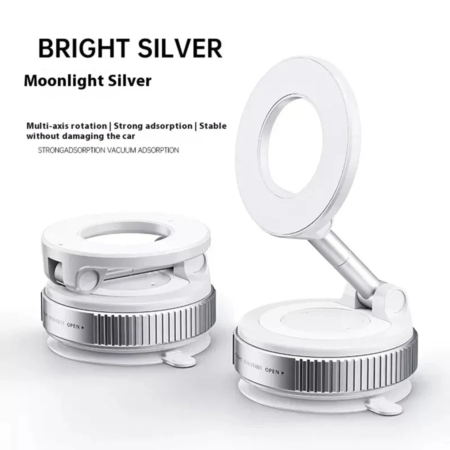 Premium Magnetic Car Phone Holder with 360° Rotation and Strong Grip