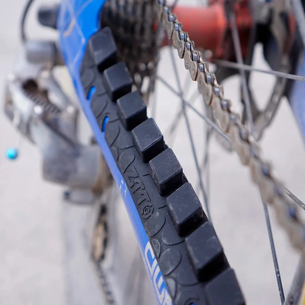 3D Silicone Bicycle Chainstay Protector Pad Chain Protection Sticker Bicycle Frame Chain Guard for Mountain Bike MTB Road Bike
