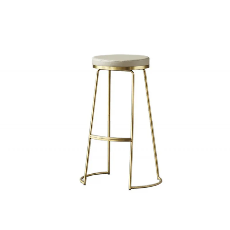 

XX116Nordic bar chair home folding high stool can be stacked simple bar cafe milk tea shop light luxury