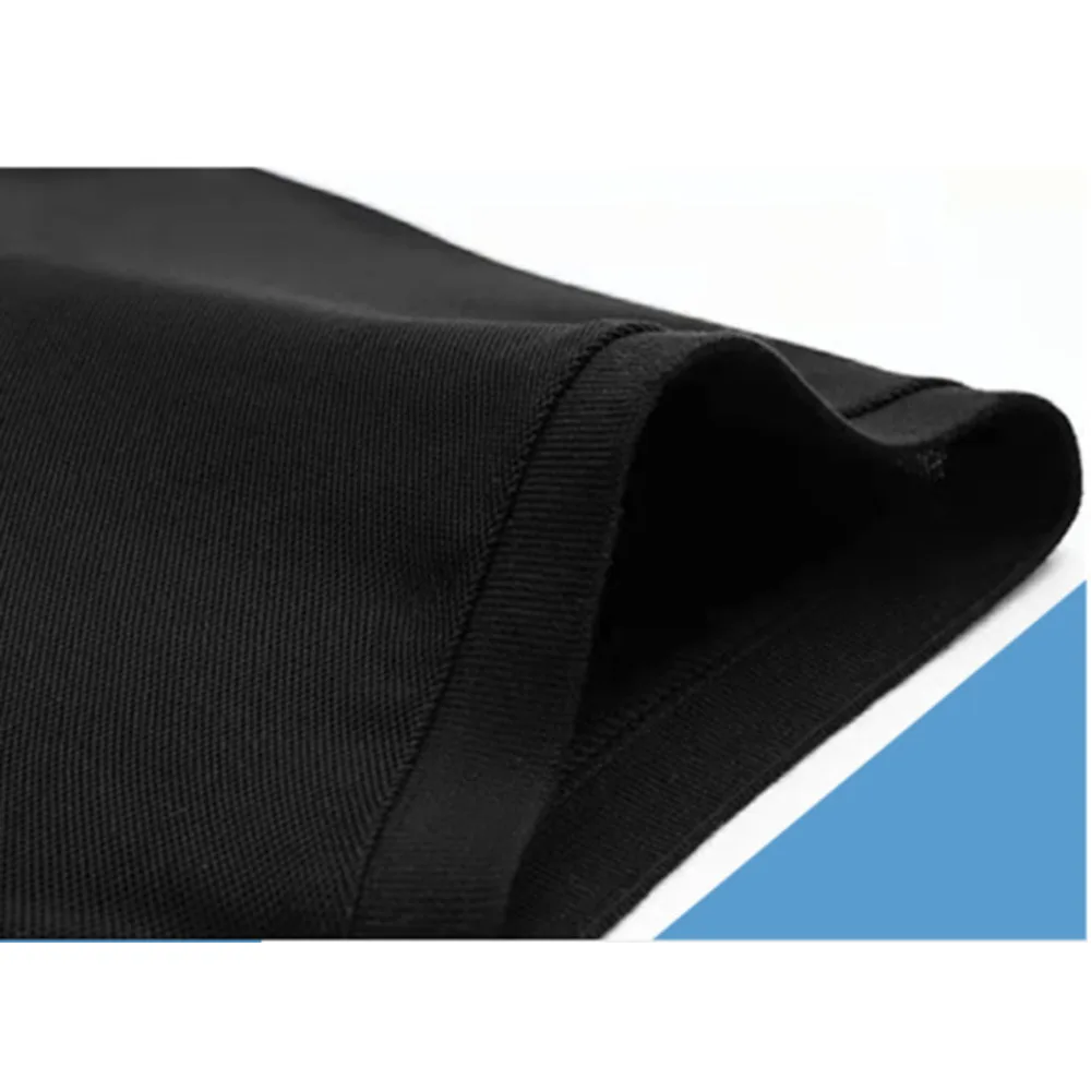 Polo uomo a maniche corte in cotone e seta ghiacciata ricamato_voghion.com