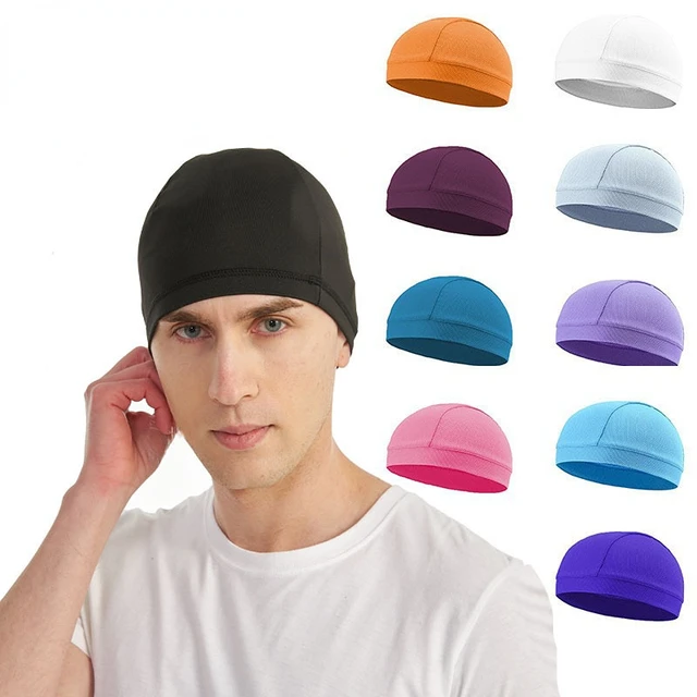 Breathable Cycling Cap Motorcycle Helmet Liner Bike Summer Riding