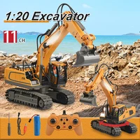 RC Car Children Toys Remote Control Car Toys For Boys Radio Control Excavator Dump Truck Bulldozer Electric car Kids Toys Gift 2