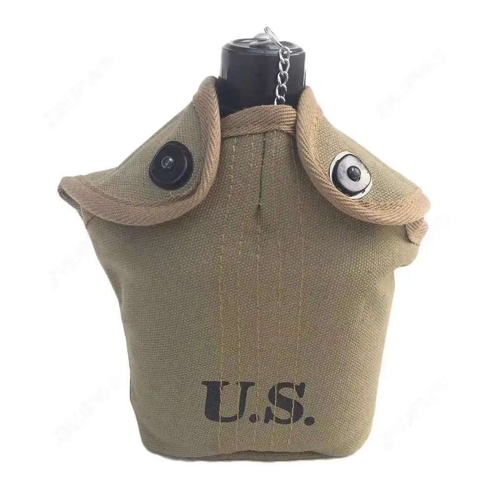 

WW2 US Army Military M-1910 1945 Outdoor Camping Hiking Kettle 1 L with Cover